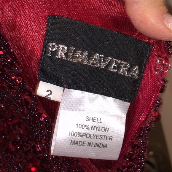 Never worn beaded pageant gown - Picture 5 of 5